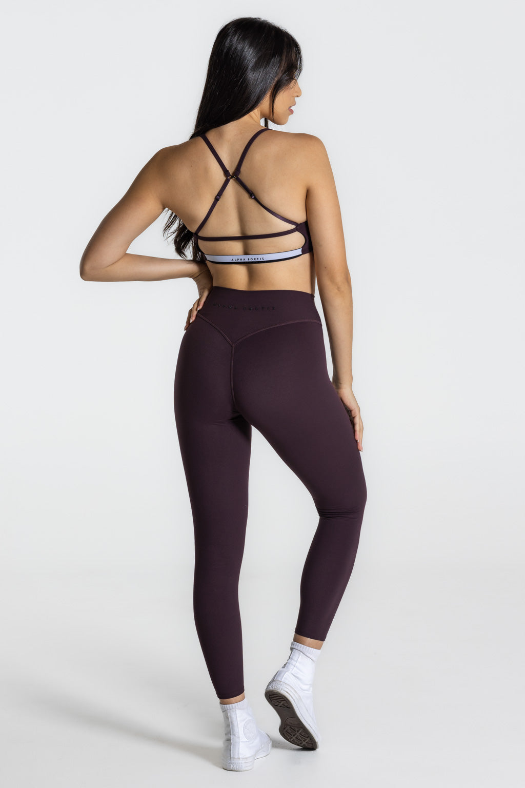 Base Crossover Tights Embassy Purple by Alpha Fortis Streetwear