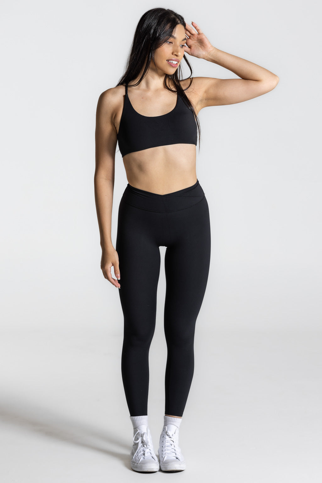 Base Crossover Tights Black by Alpha Fortis Streetwear