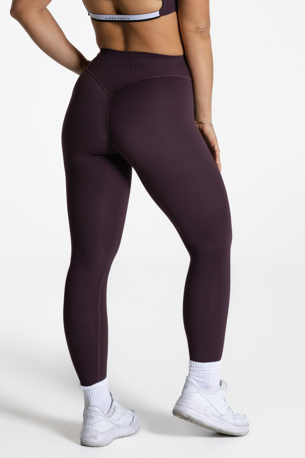 Base Crossover Tights Embassy Purple by Alpha Fortis Streetwear